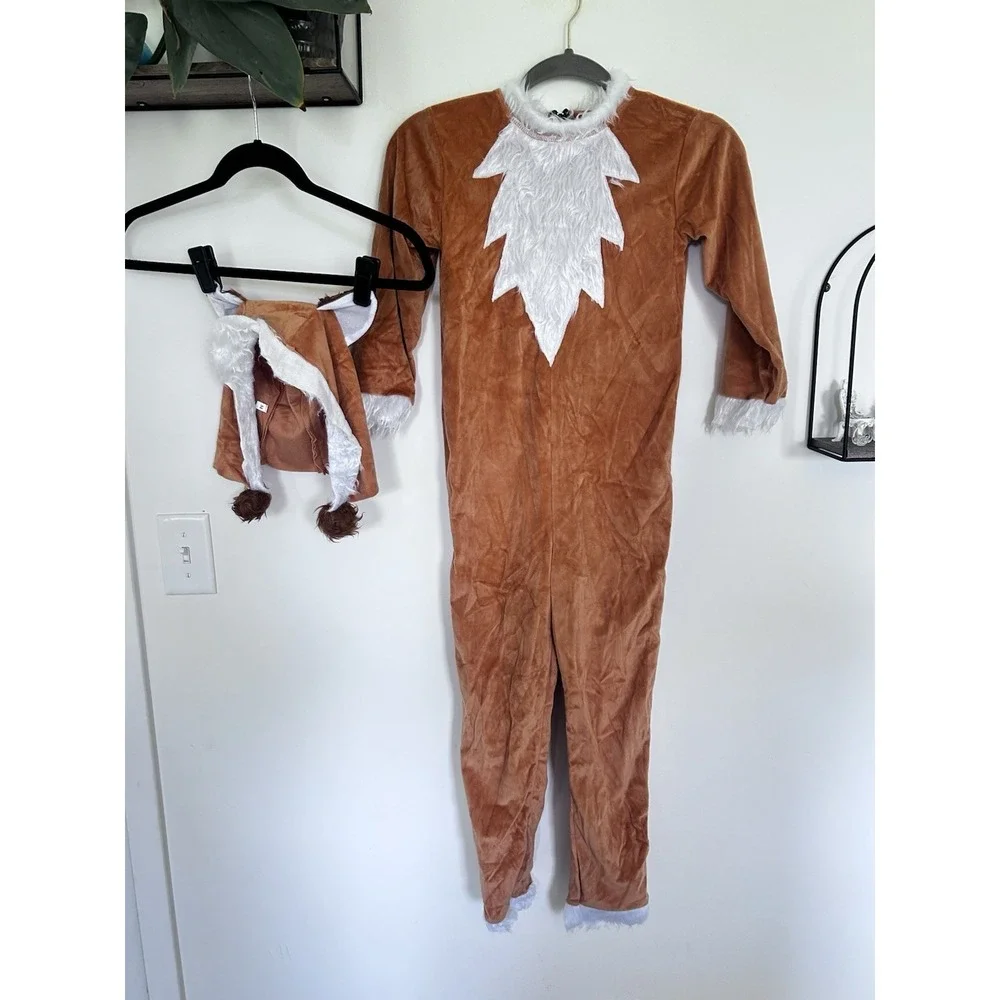 NWT Spooktacular Creations Orange Fox Halloween Dress Up Costume Medium 8/10